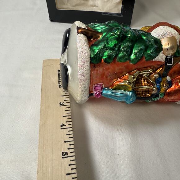 Vintage Christopher Radko Londonberry Santa Claus Ornament - Picture 13 of 13